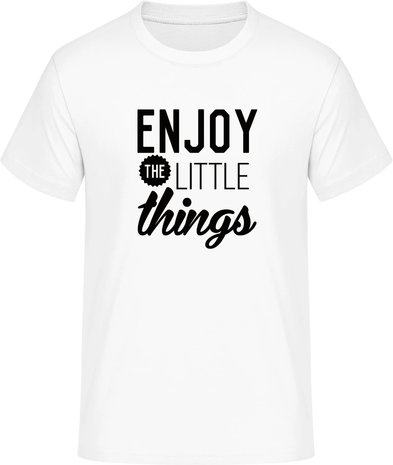 Enjoy The Little Things - Front_Weiß