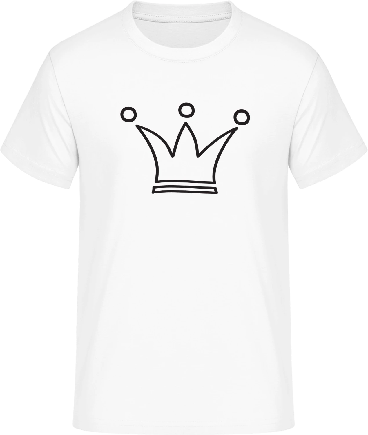 Crown Outline - Front_Weiß