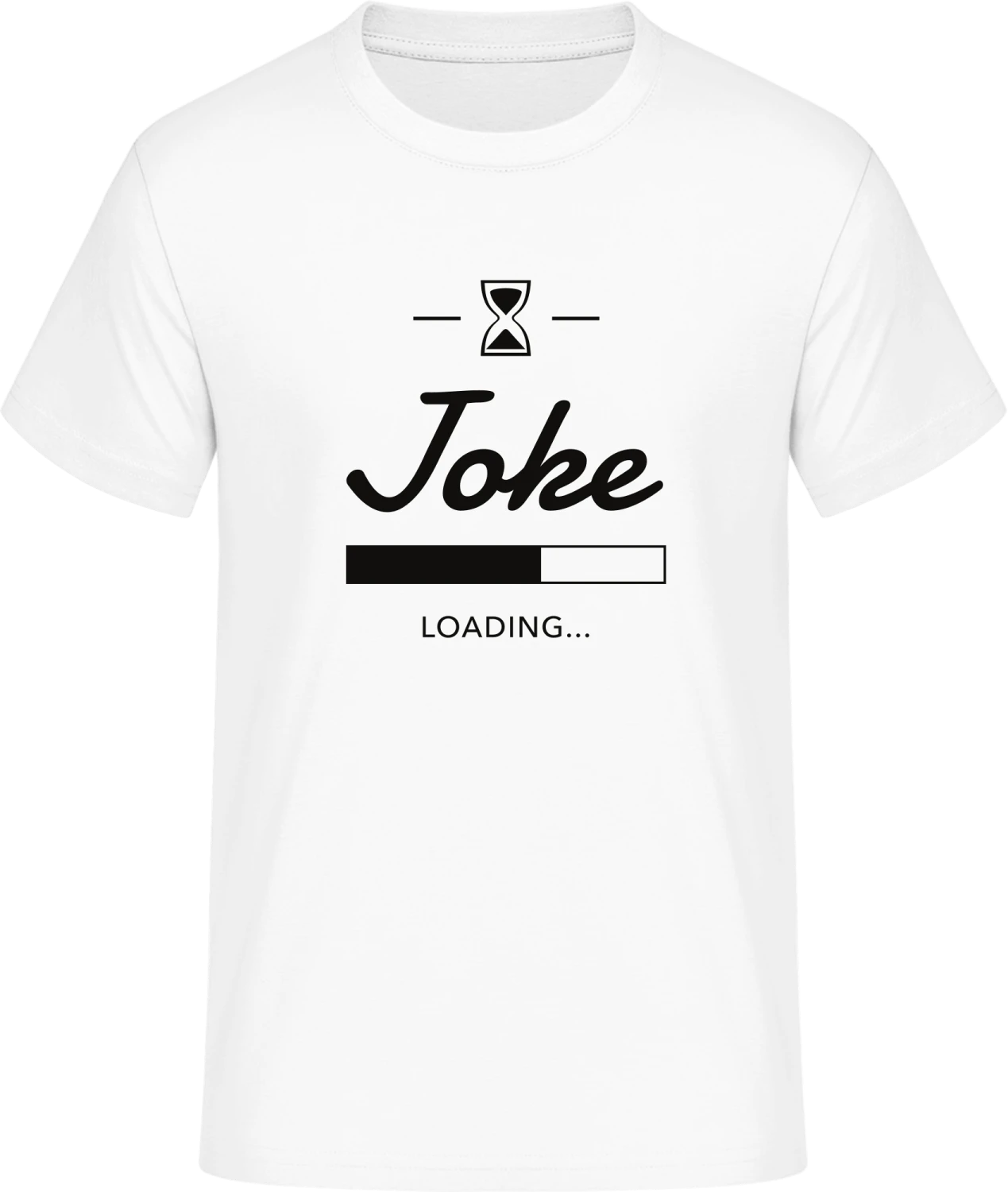 Joke loading - Front_Weiß