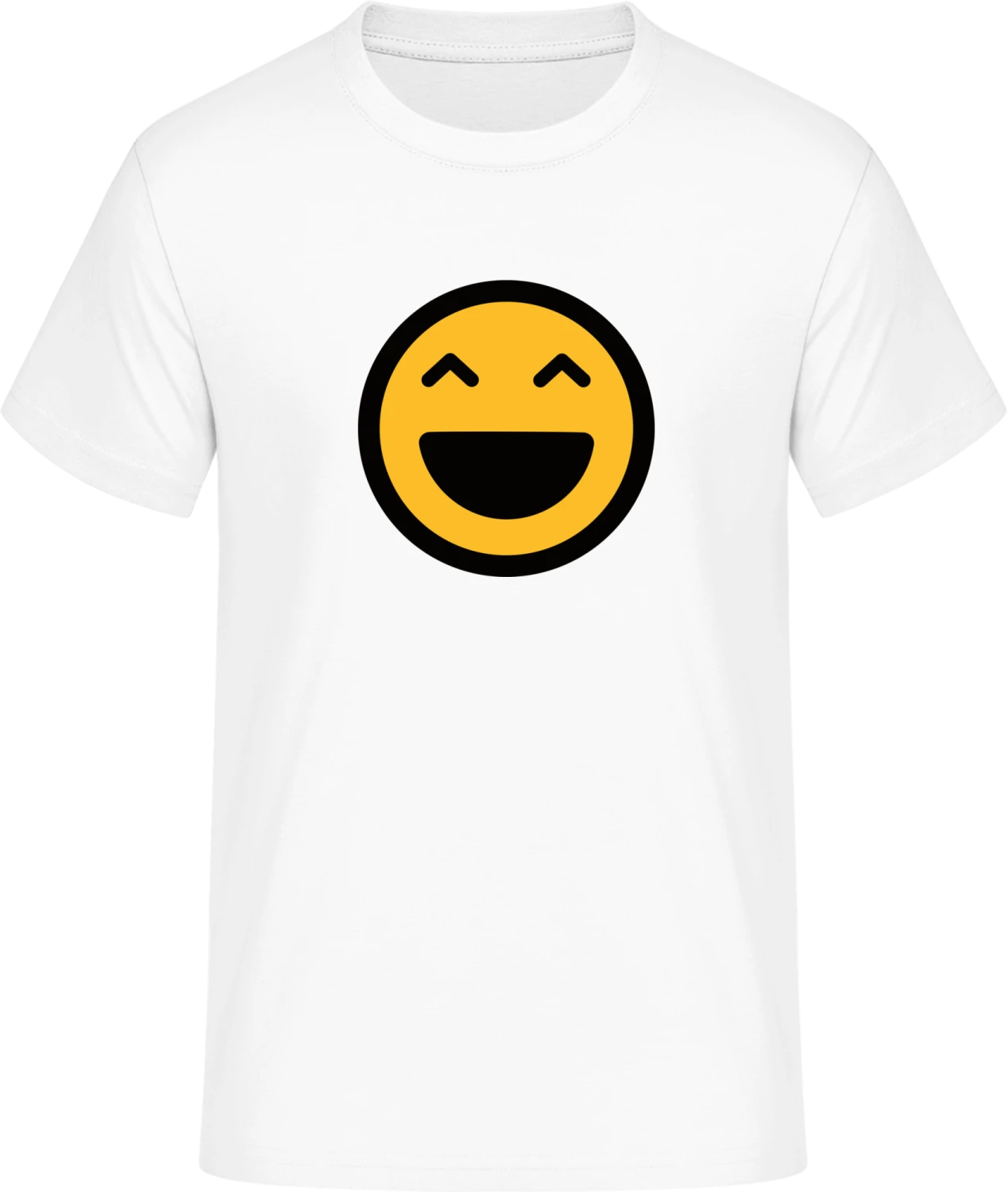 LOL Smiley Emoticon - Front_Weiß