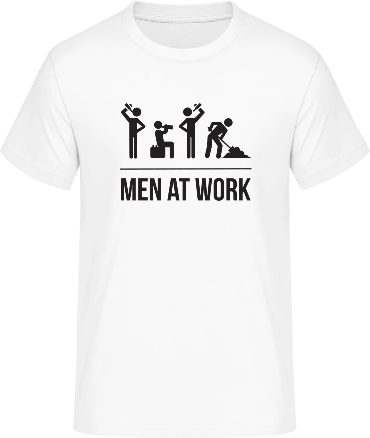 Men At Work - Front_Weiß