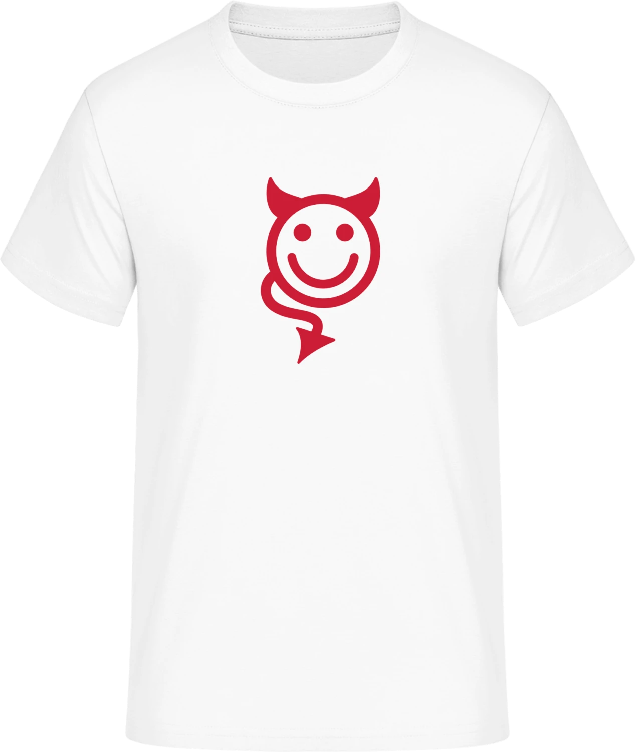 Devil Smiley Icon - Front_Weiß