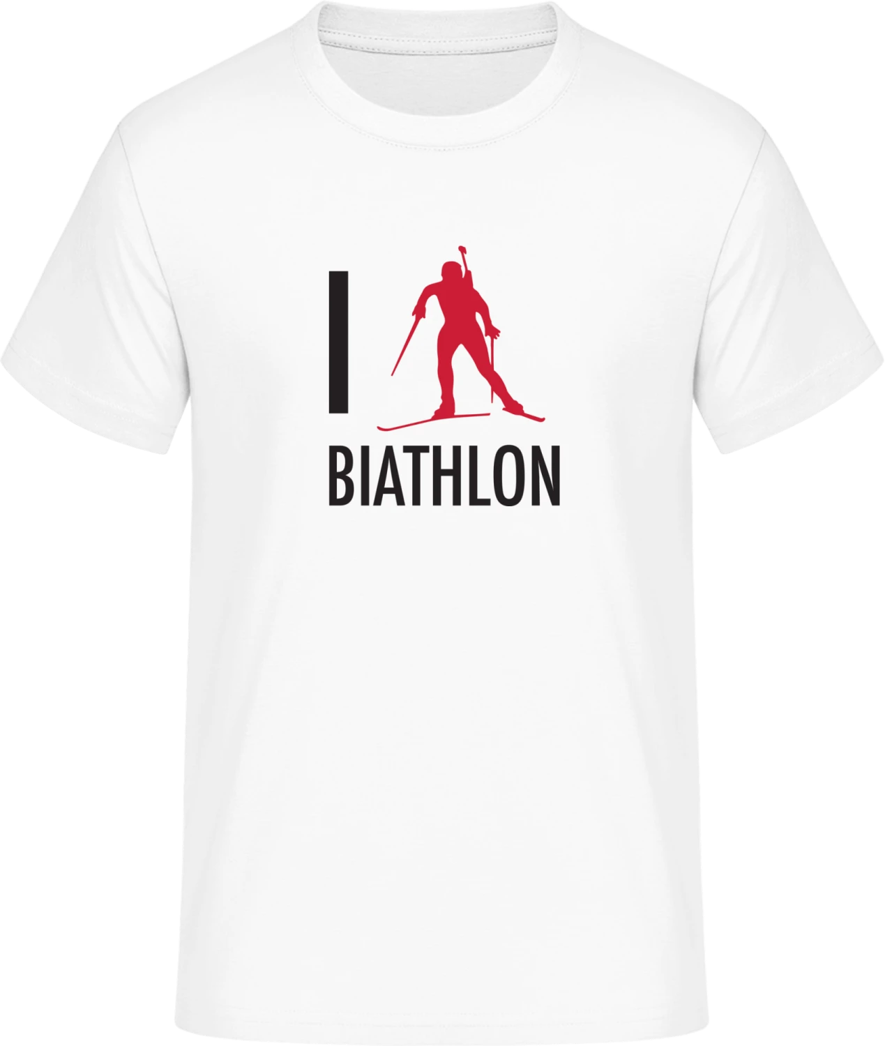 I Love Biathlon - Front_Weiß