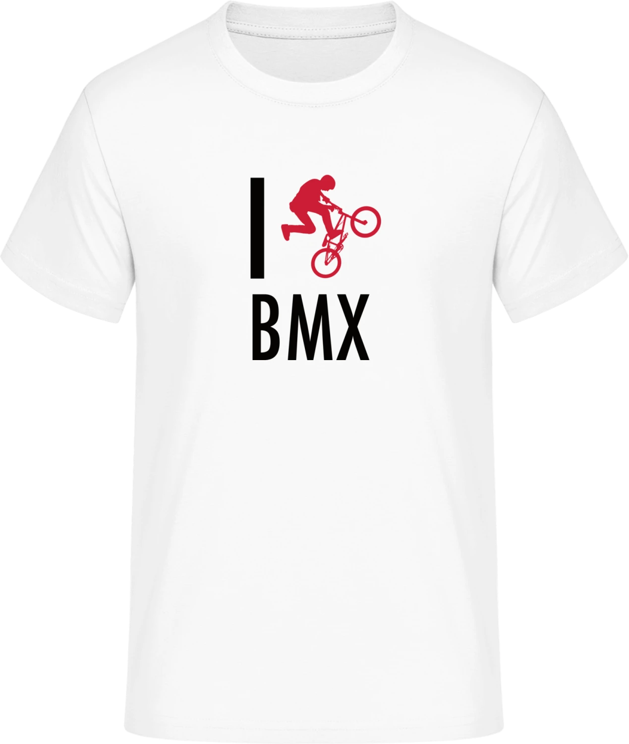 I Love BMX - Front_Weiß