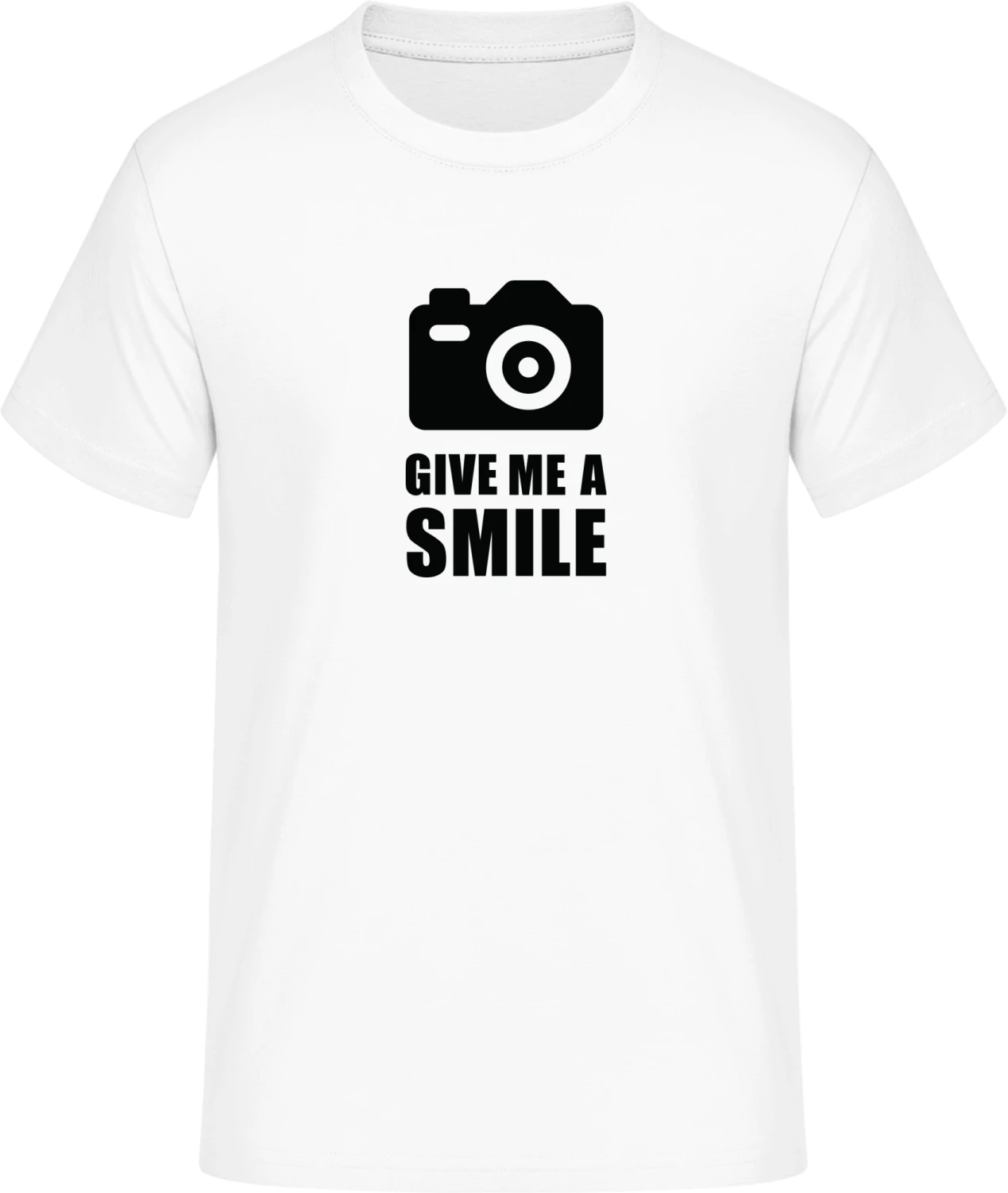 Give Me A Smile - Front_Weiß