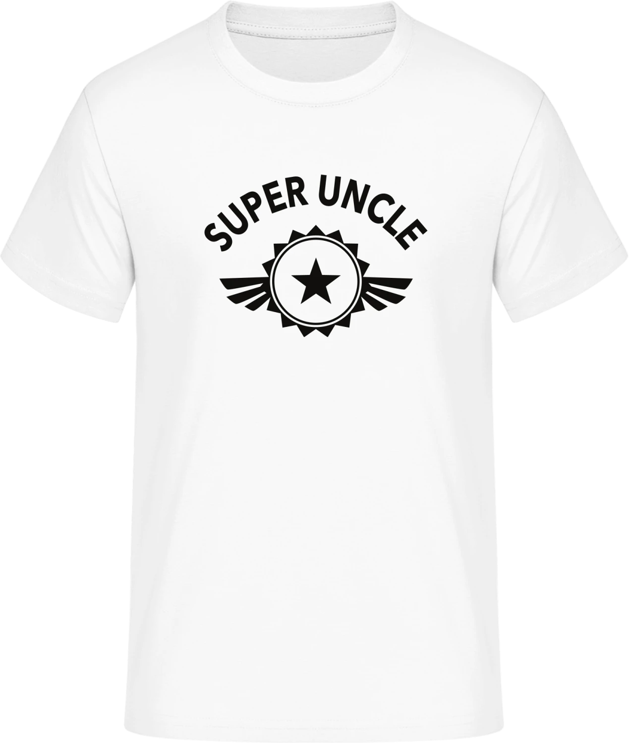 Super Uncle Star - Front_Weiß