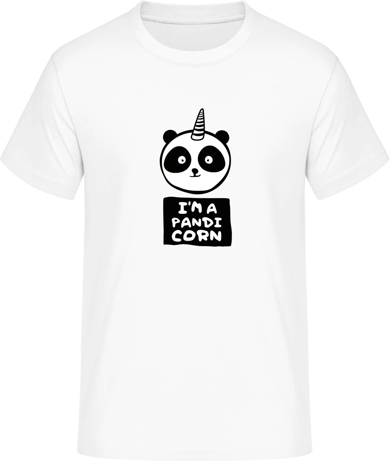 I´m A Pandicorn - Front_Weiß