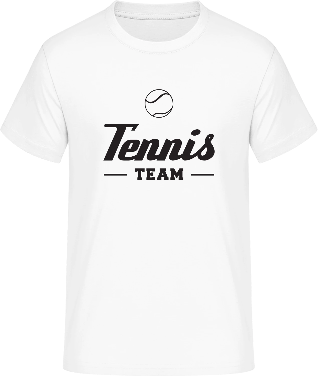 Tennis Team - Front_Weiß