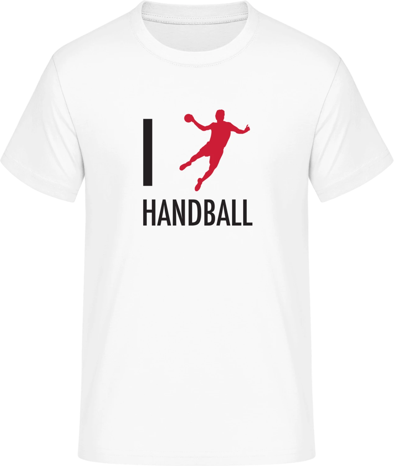 I Love Handball - Front_Weiß