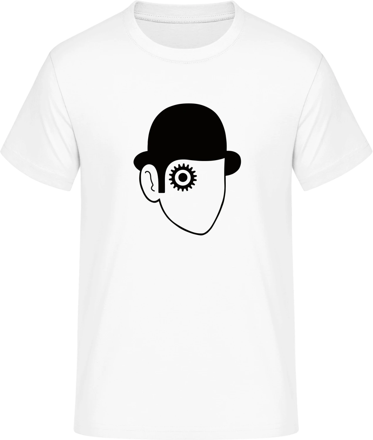 Clockwork Orange Head - Front_Weiß