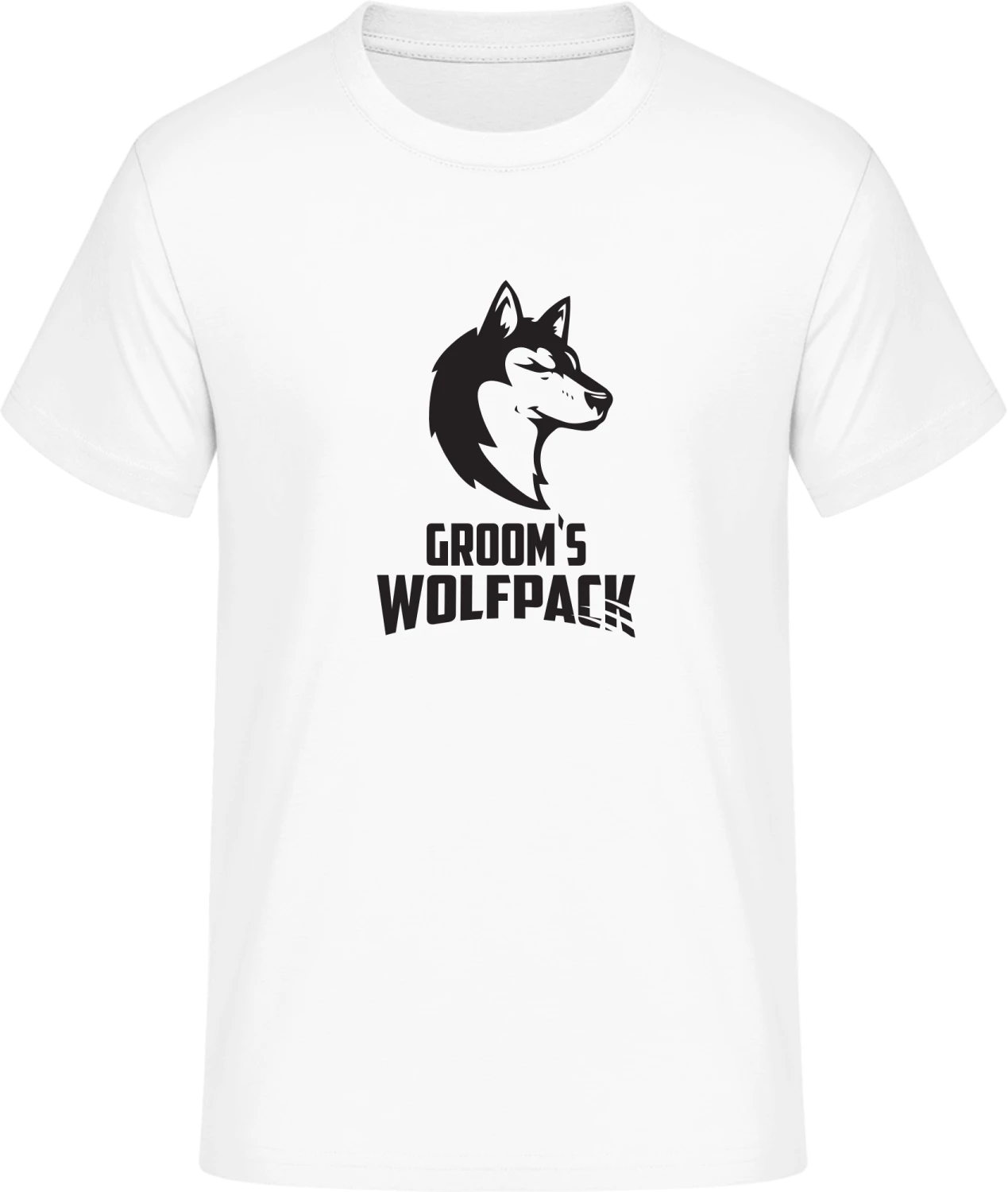 Groom's Wolfpack - Front_Weiß