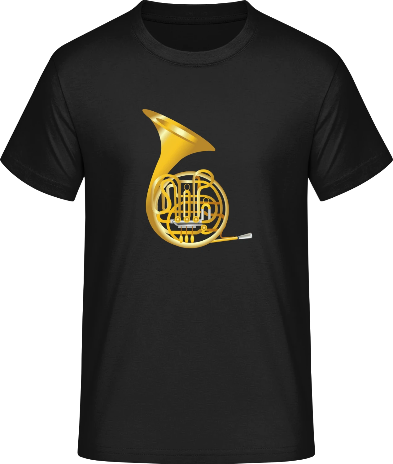 French Horn - Front_Schwarz