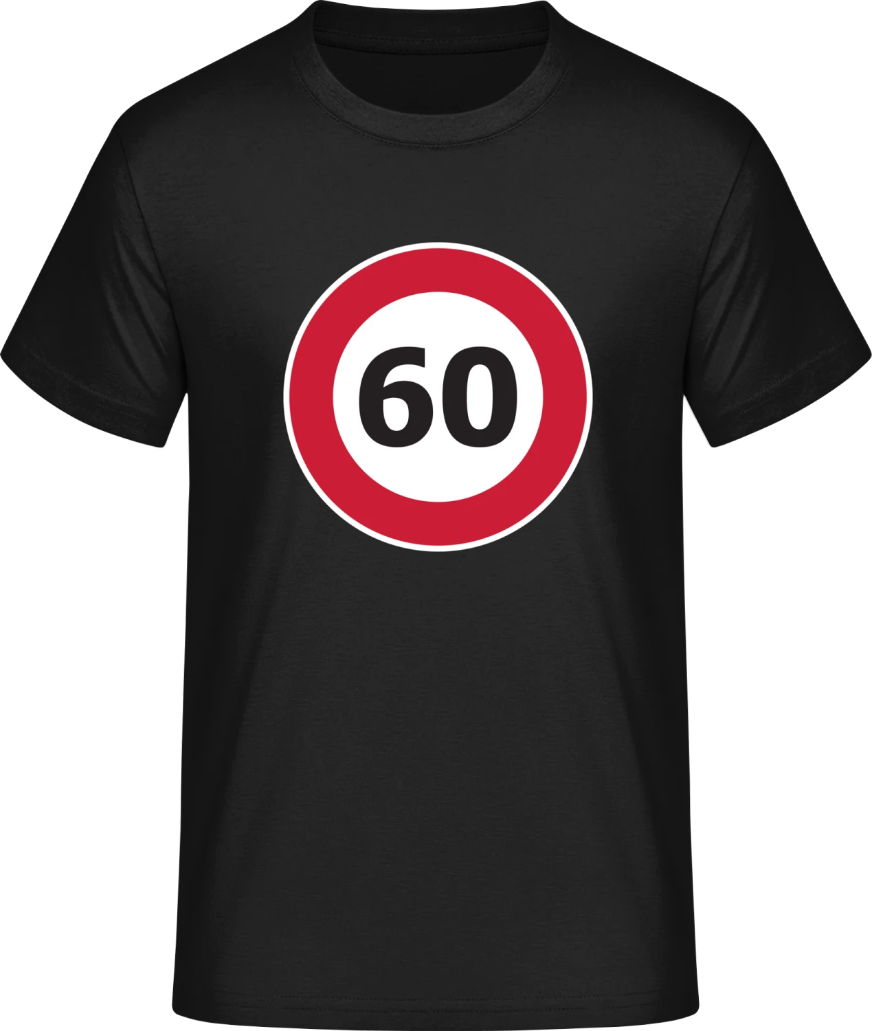 60 Speed Limit - Front_Schwarz