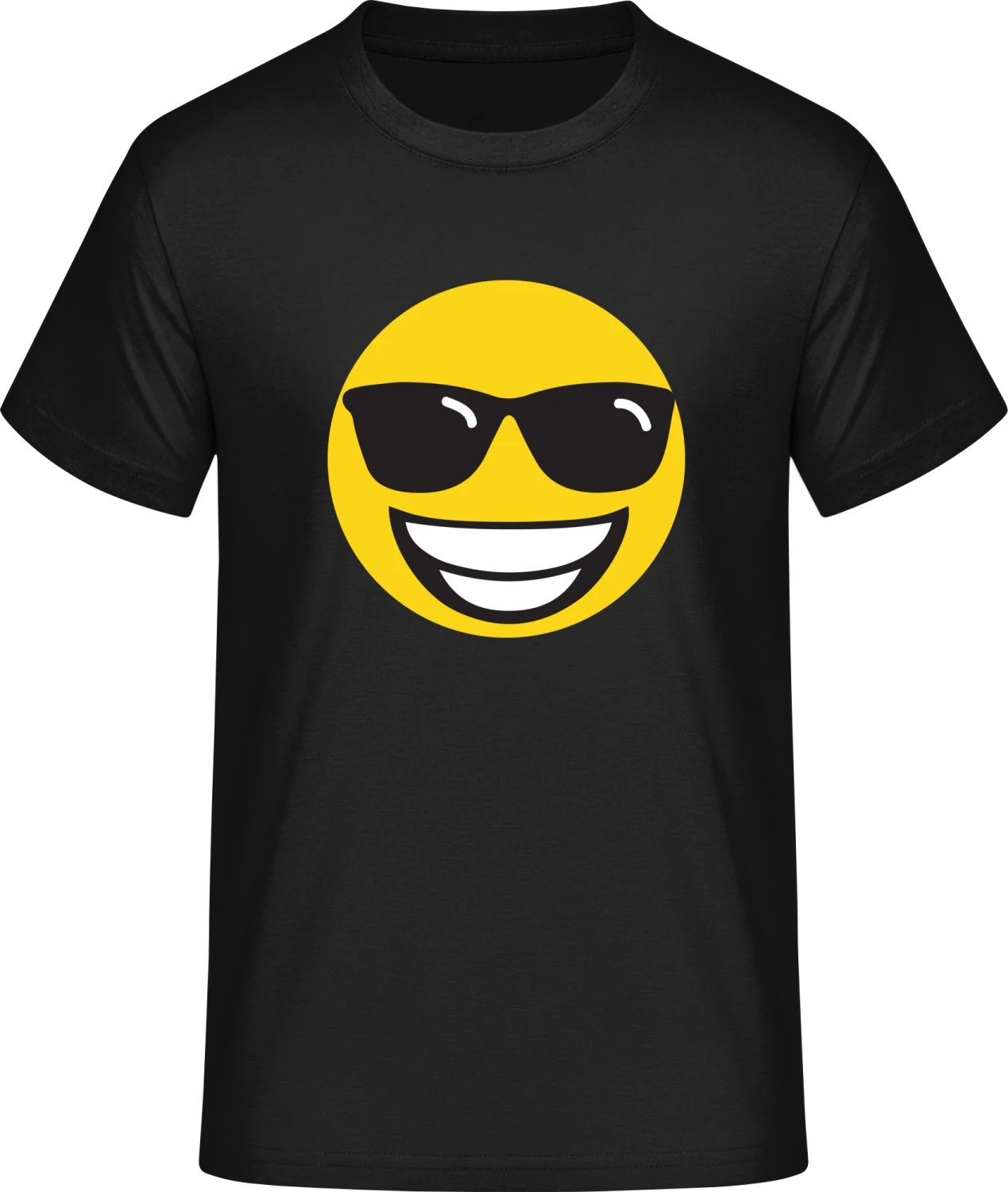 Sonnenbrille Smiley - Front_Schwarz