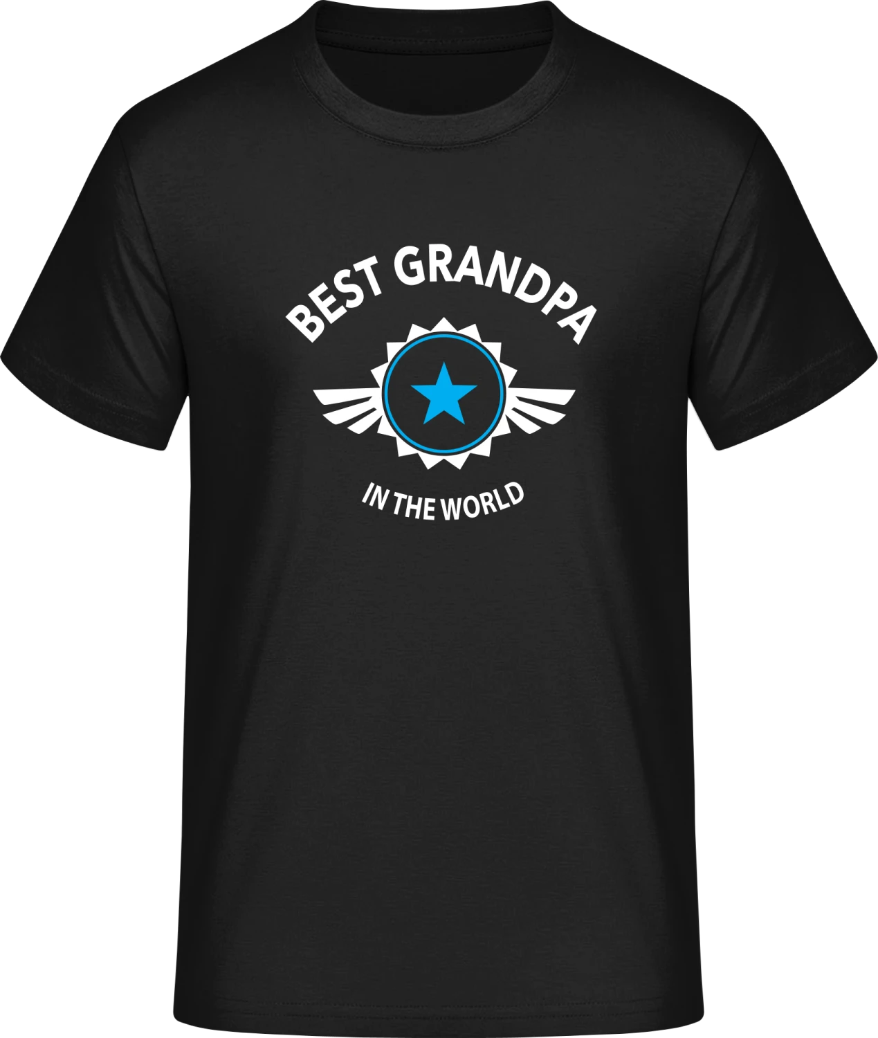 Best Grandpa in the World - Front_Schwarz