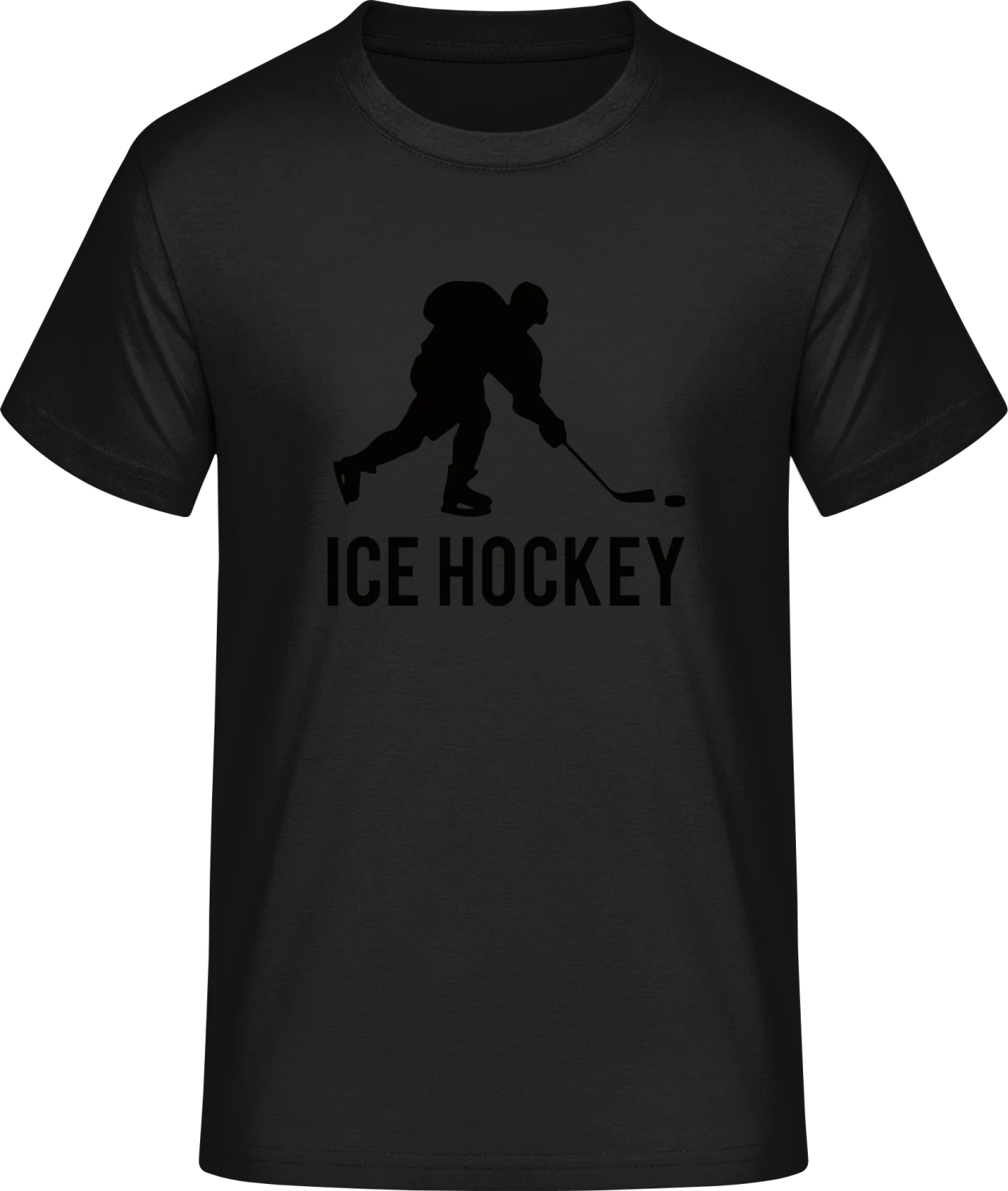 Ice Hockey Sports - Front_Schwarz