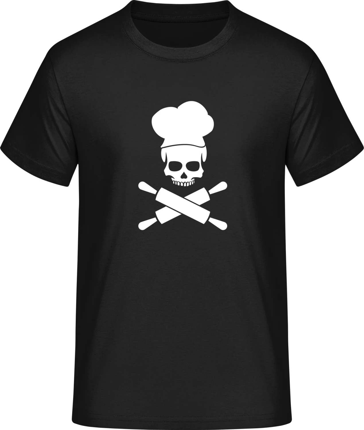 Baker Skull - Front_Schwarz