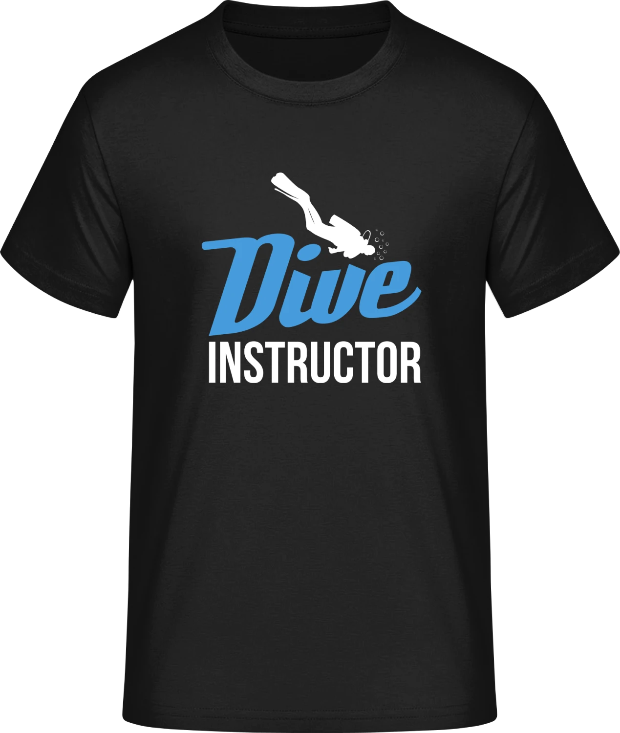 PADI Dive Instructor - Front_Schwarz