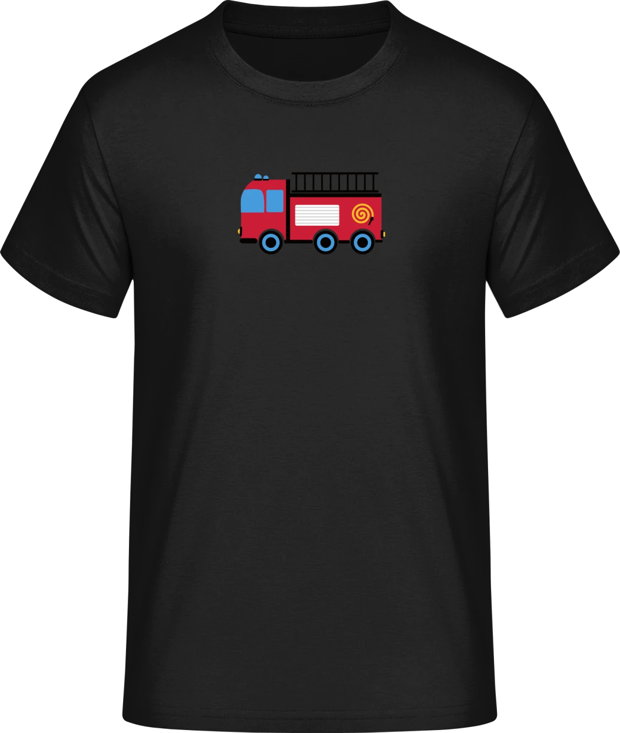 Fire Department Comic Truck - Front_Schwarz