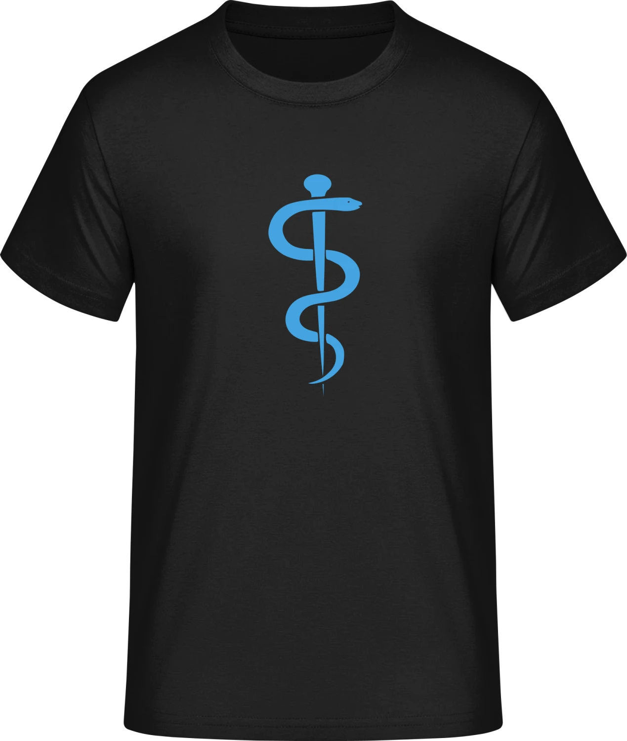 Medical Care Snake Symbol - Front_Schwarz