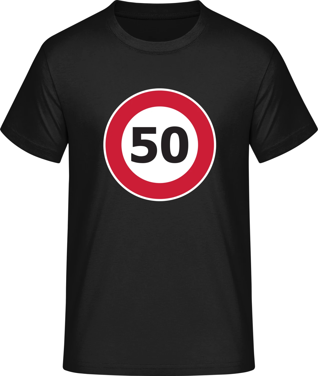 50 Speed Limit - Front_Schwarz