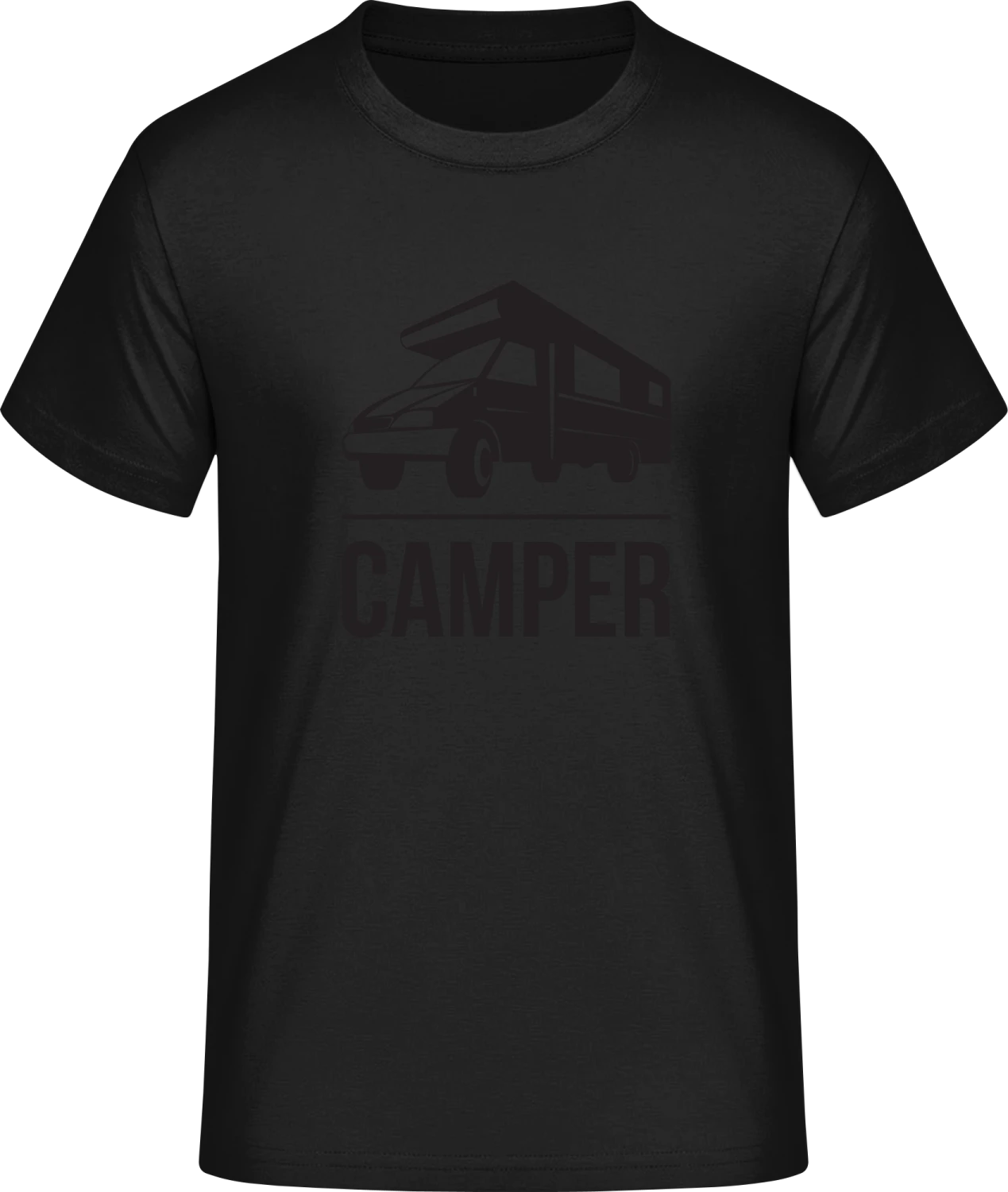 Camper Caravan - Front_Schwarz