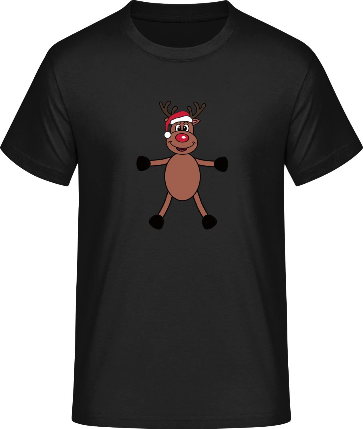 Rudolph Red Nose - Front_Schwarz