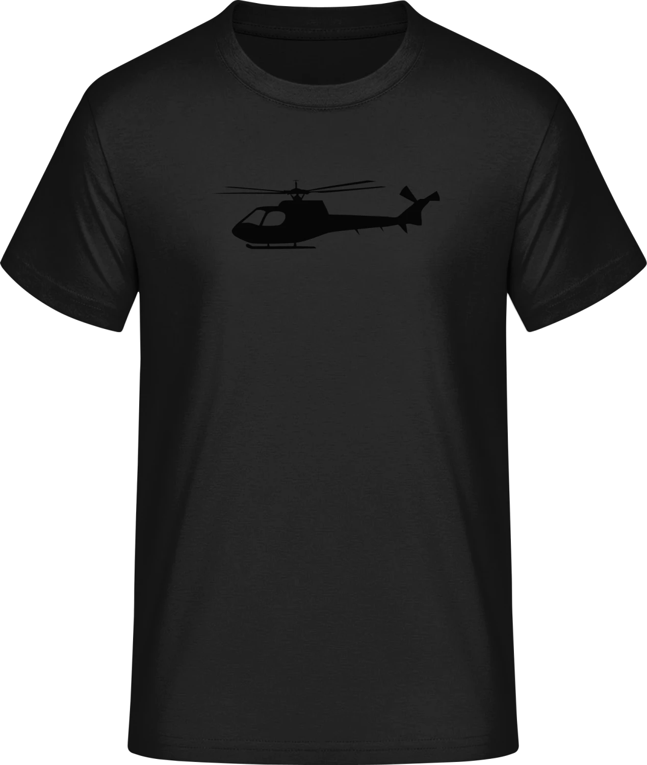 Military Helicopter - Front_Schwarz