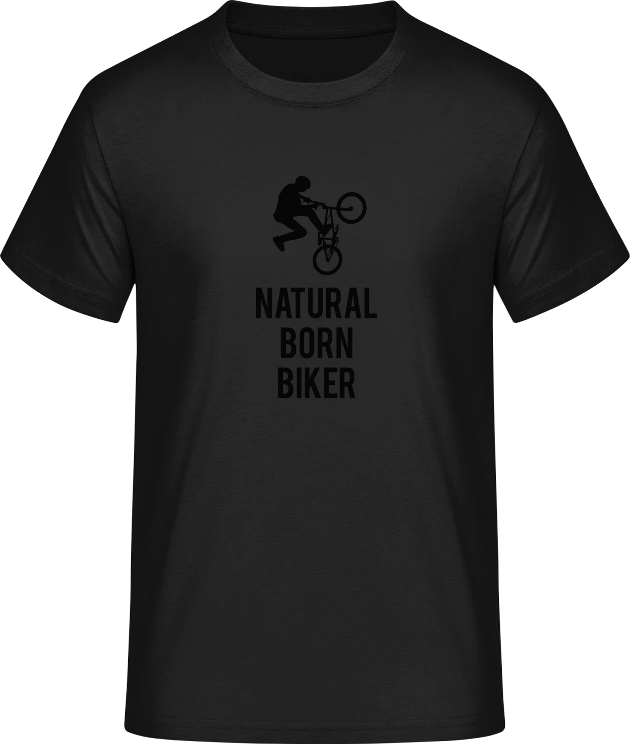 Natural Born Biker - Front_Schwarz