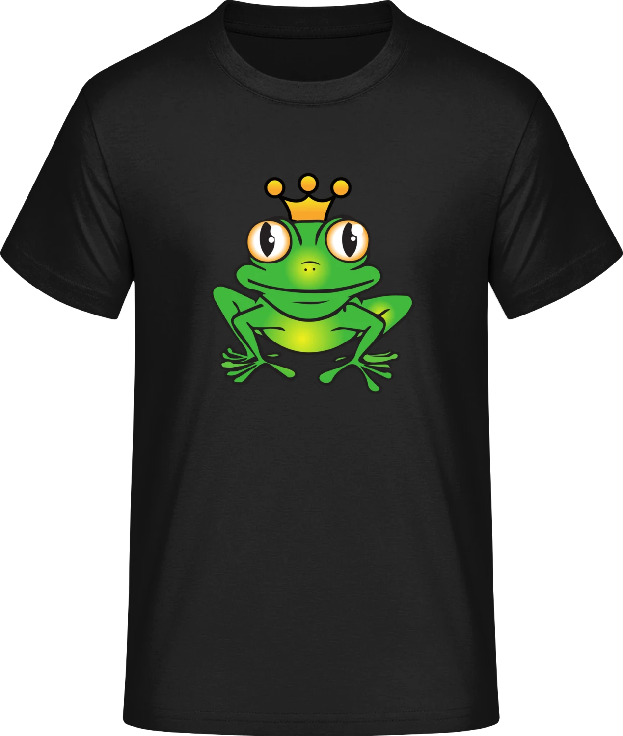 King Frog - Front_Schwarz