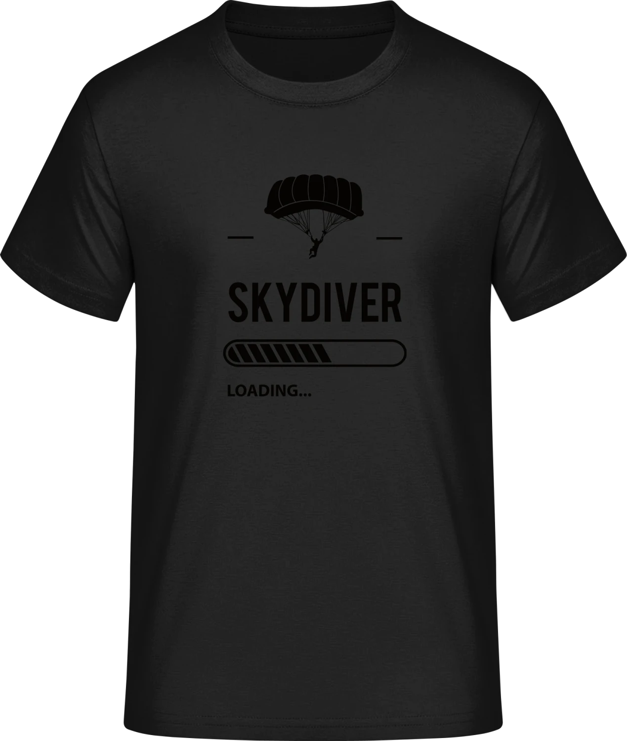 Skydiver Loading - Front_Schwarz