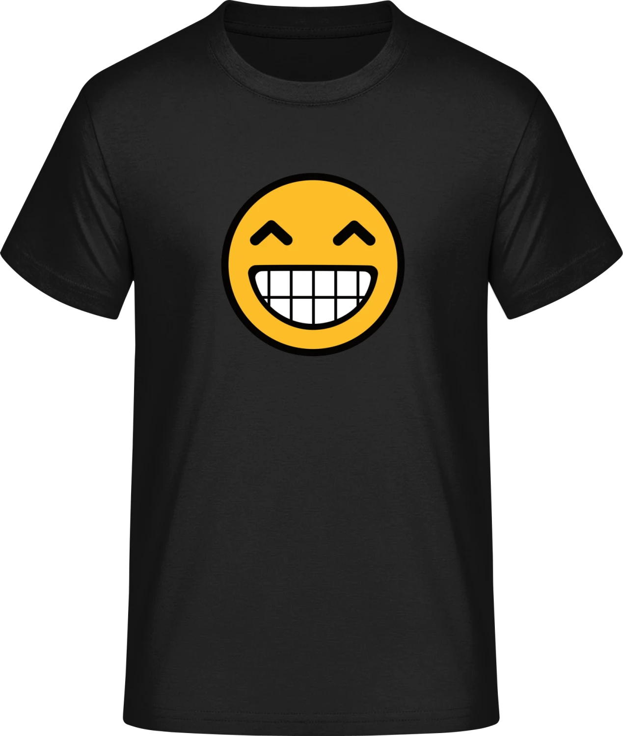 Smiley Emoticon - Front_Schwarz