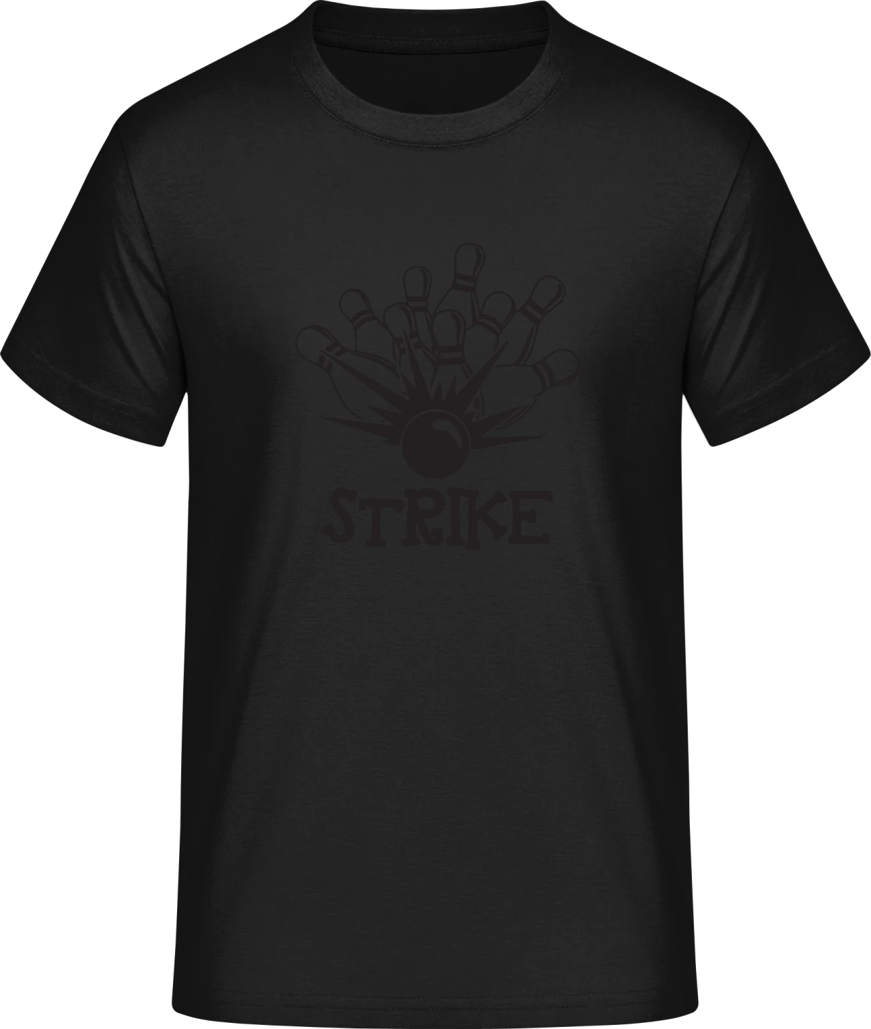 Bowling Strike - Front_Schwarz