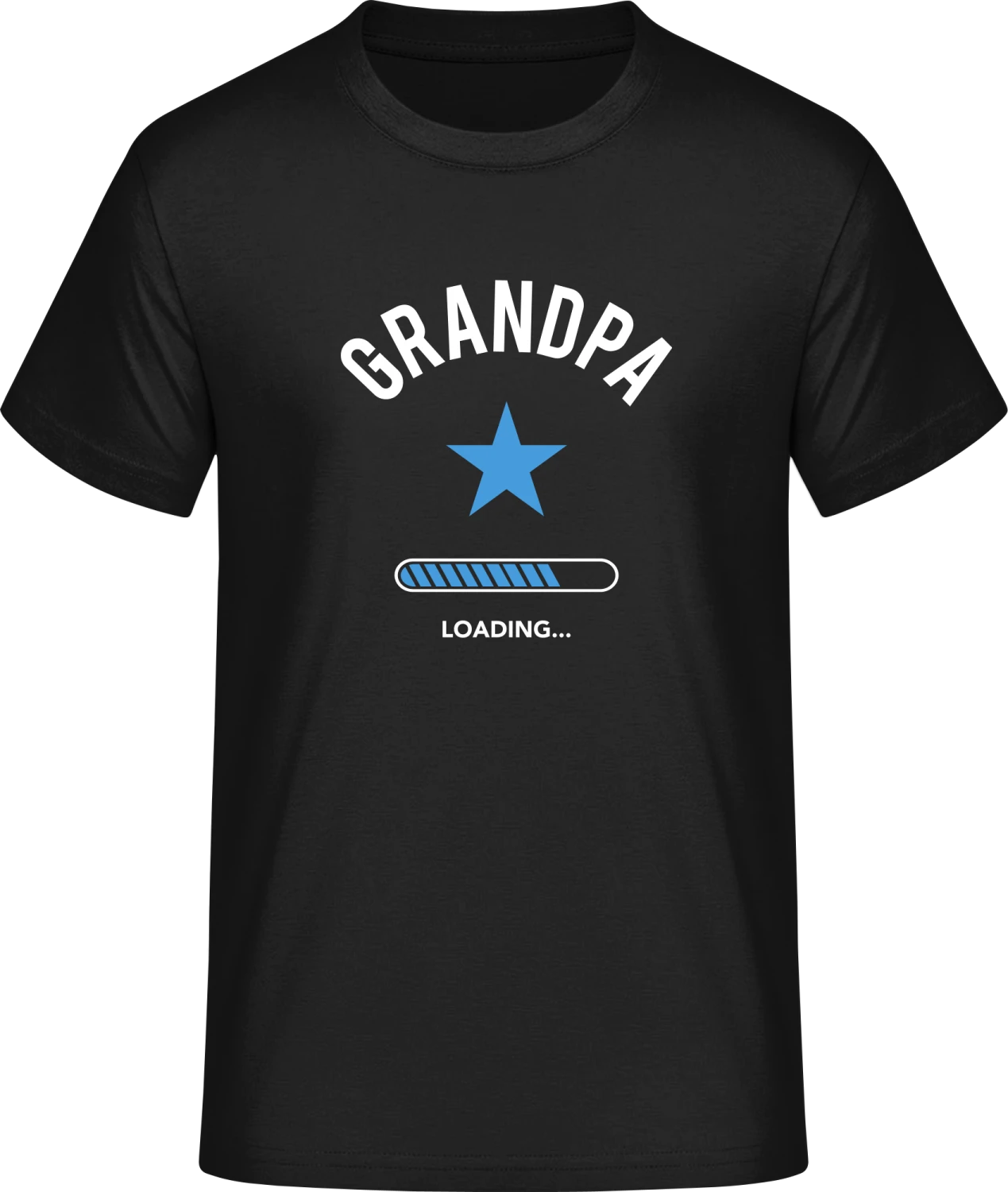 Future Grandpa Loading - Front_Schwarz