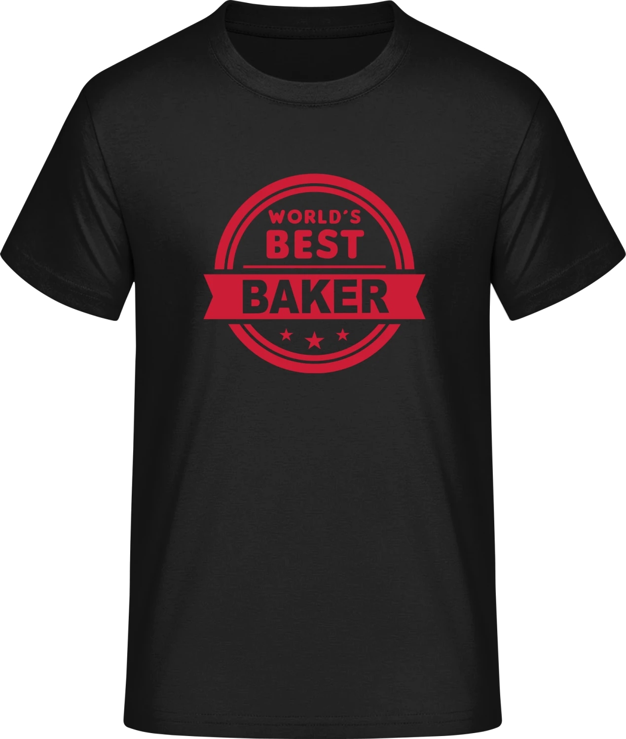 World's Best Baker - Front_Schwarz