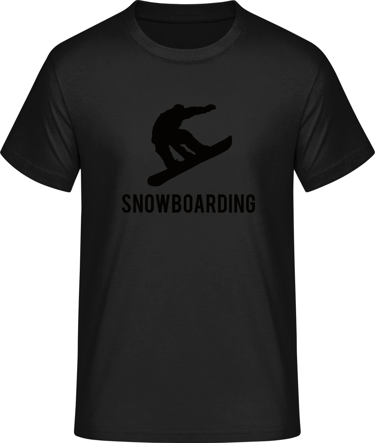 Snowboarding - Front_Schwarz