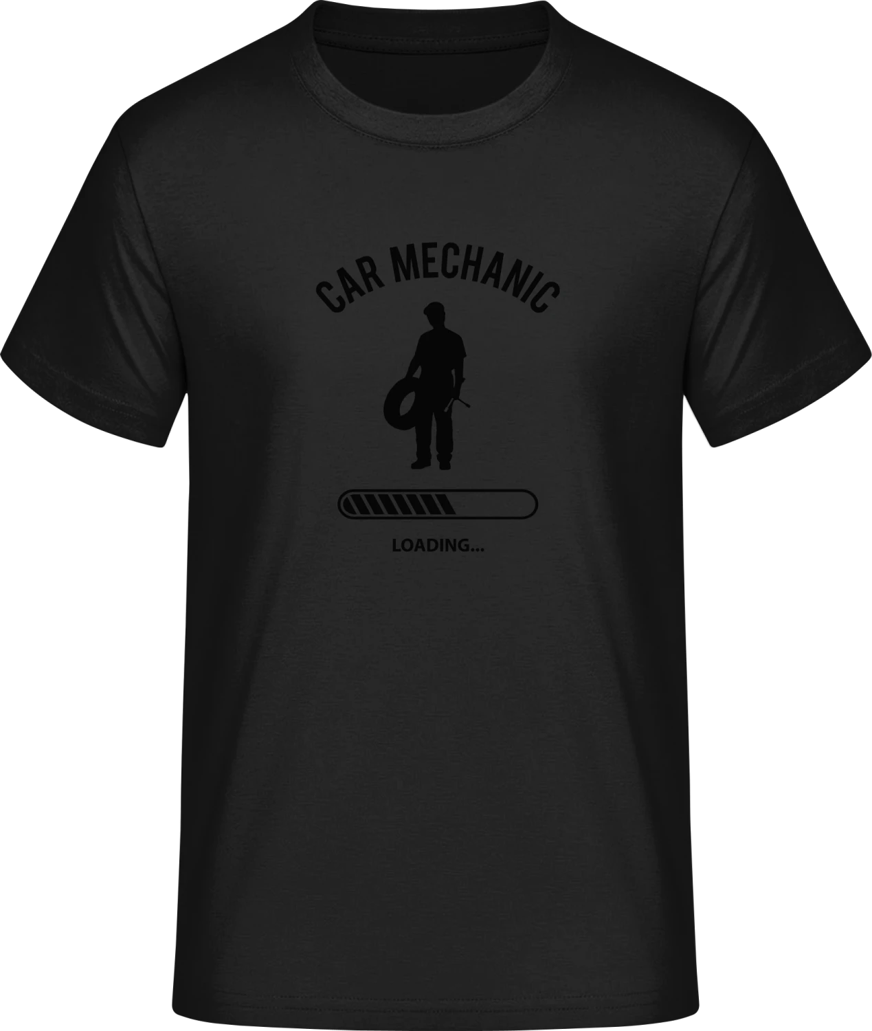 Car Mechanic Loading - Front_Schwarz