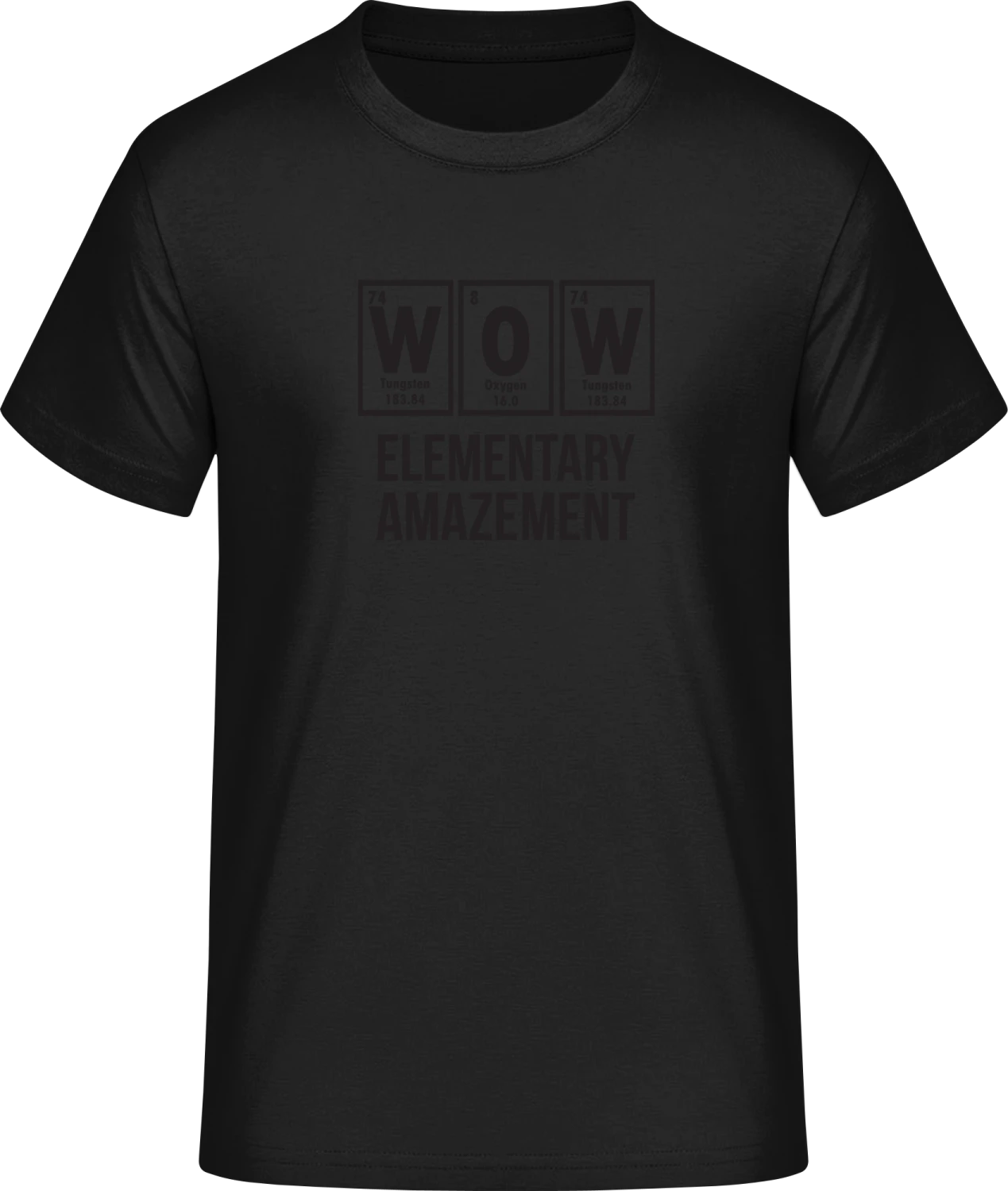 WOW Elementary Amazement - Front_Schwarz