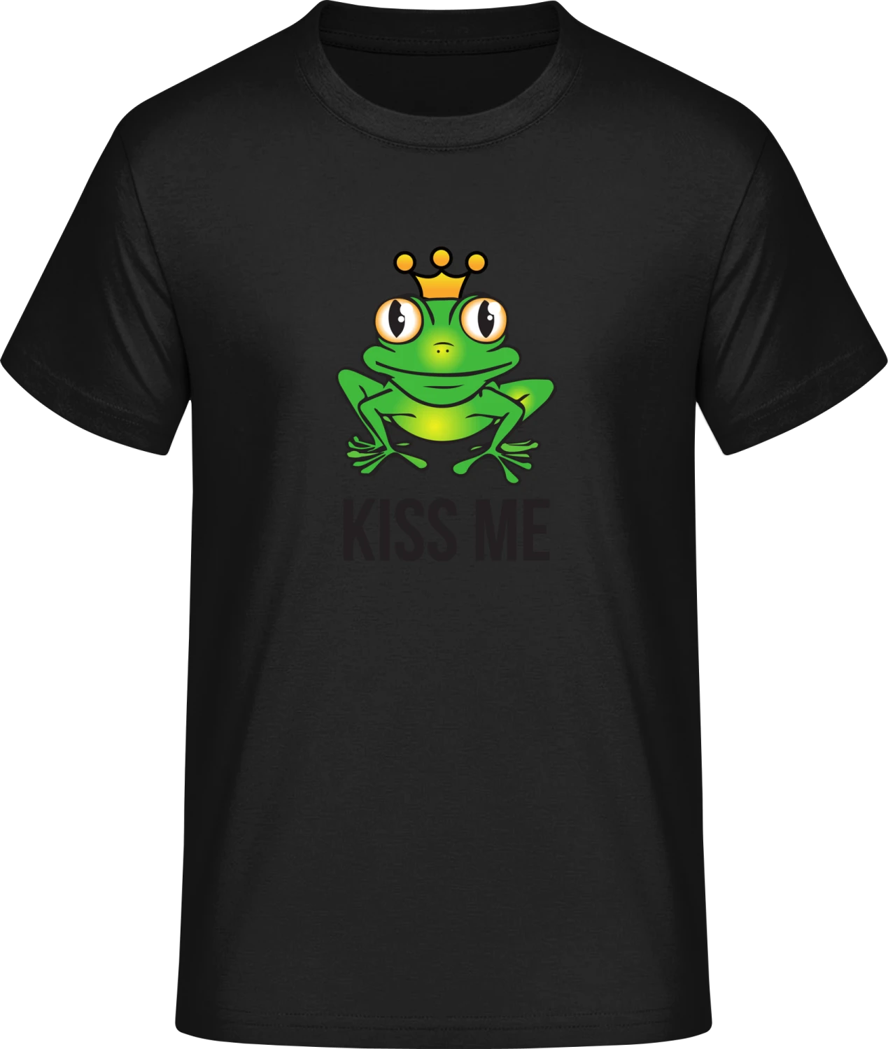 Kiss Me Frog - Front_Schwarz