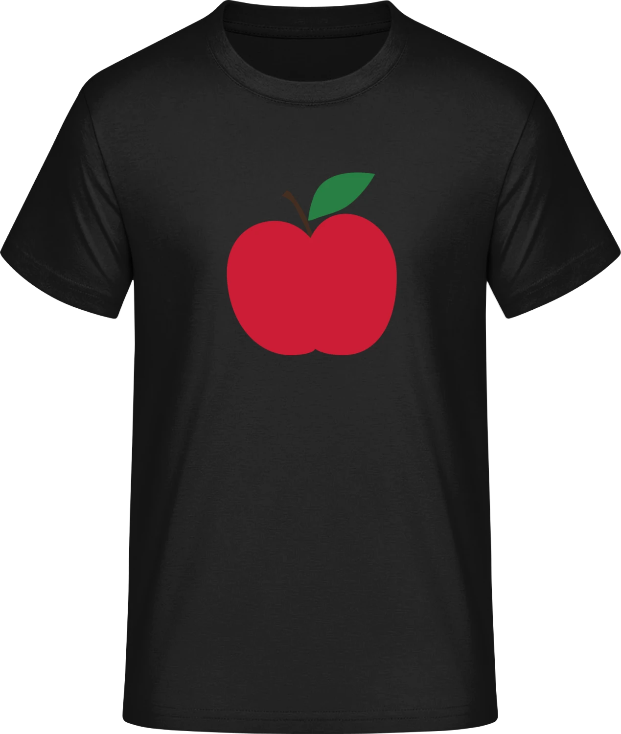 Apple Illustration - Front_Schwarz