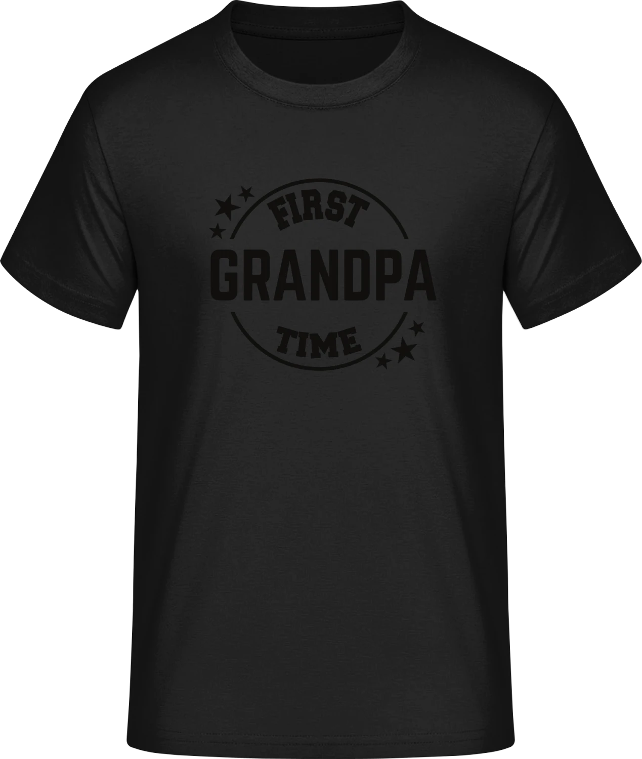 First Grandpa Time - Front_Schwarz