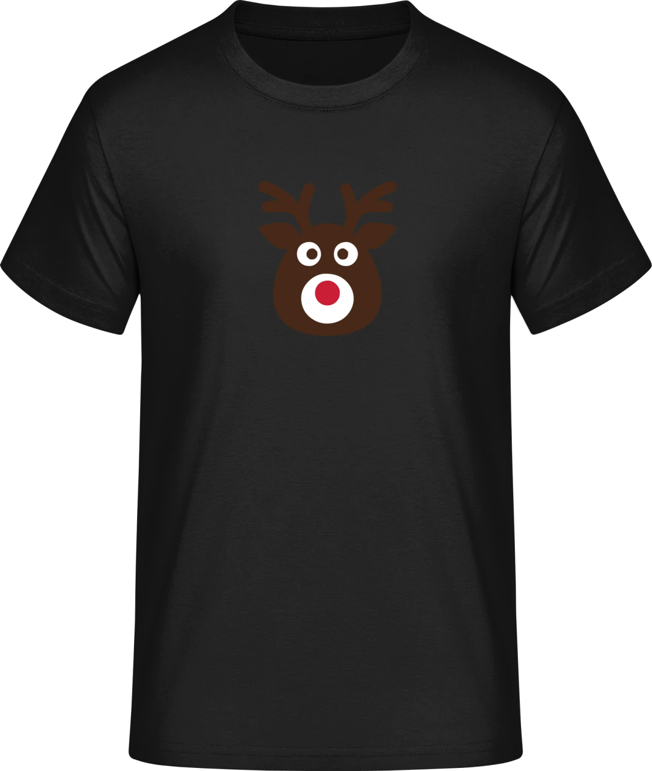 Red Nose Reindeer Rudolph - Front_Schwarz