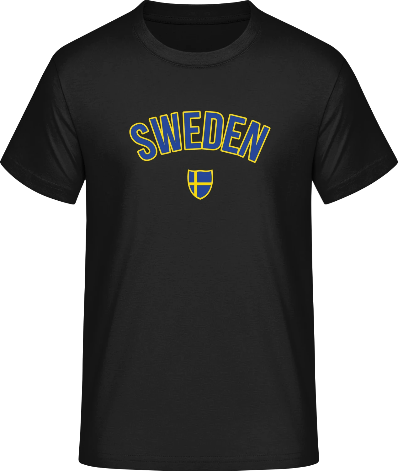 SWEDEN Football Fan - Front_Schwarz