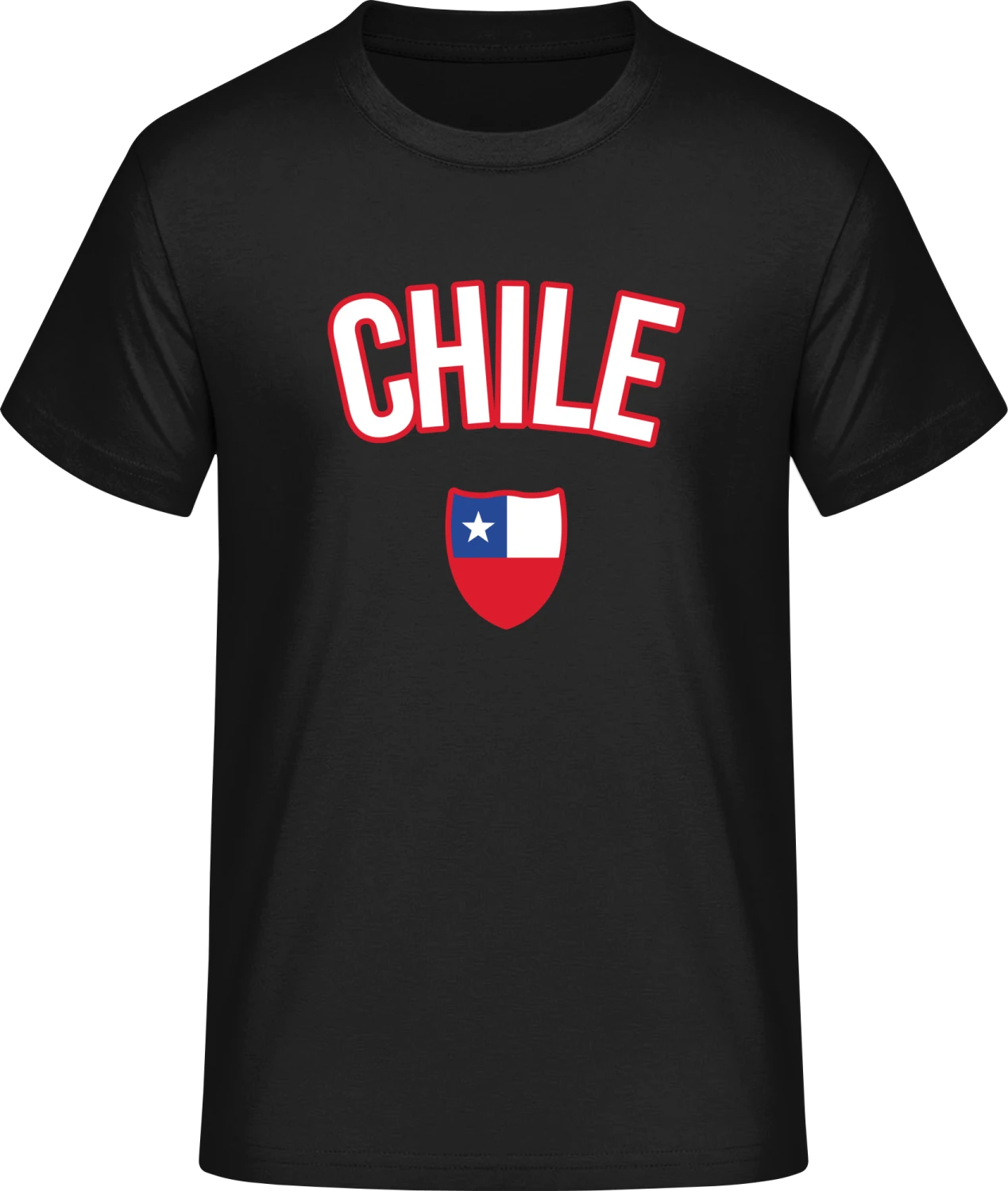 CHILE Fan - Front_Schwarz