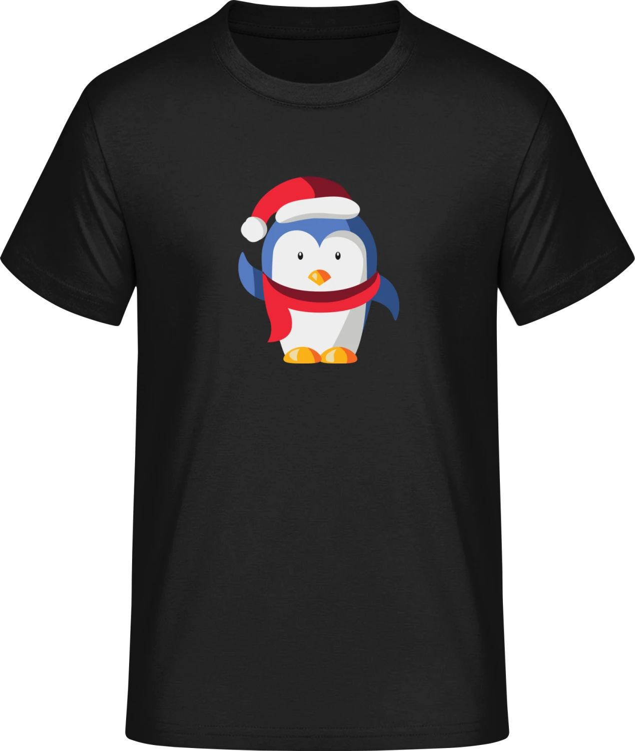 Christmas Penguin - Front_Schwarz