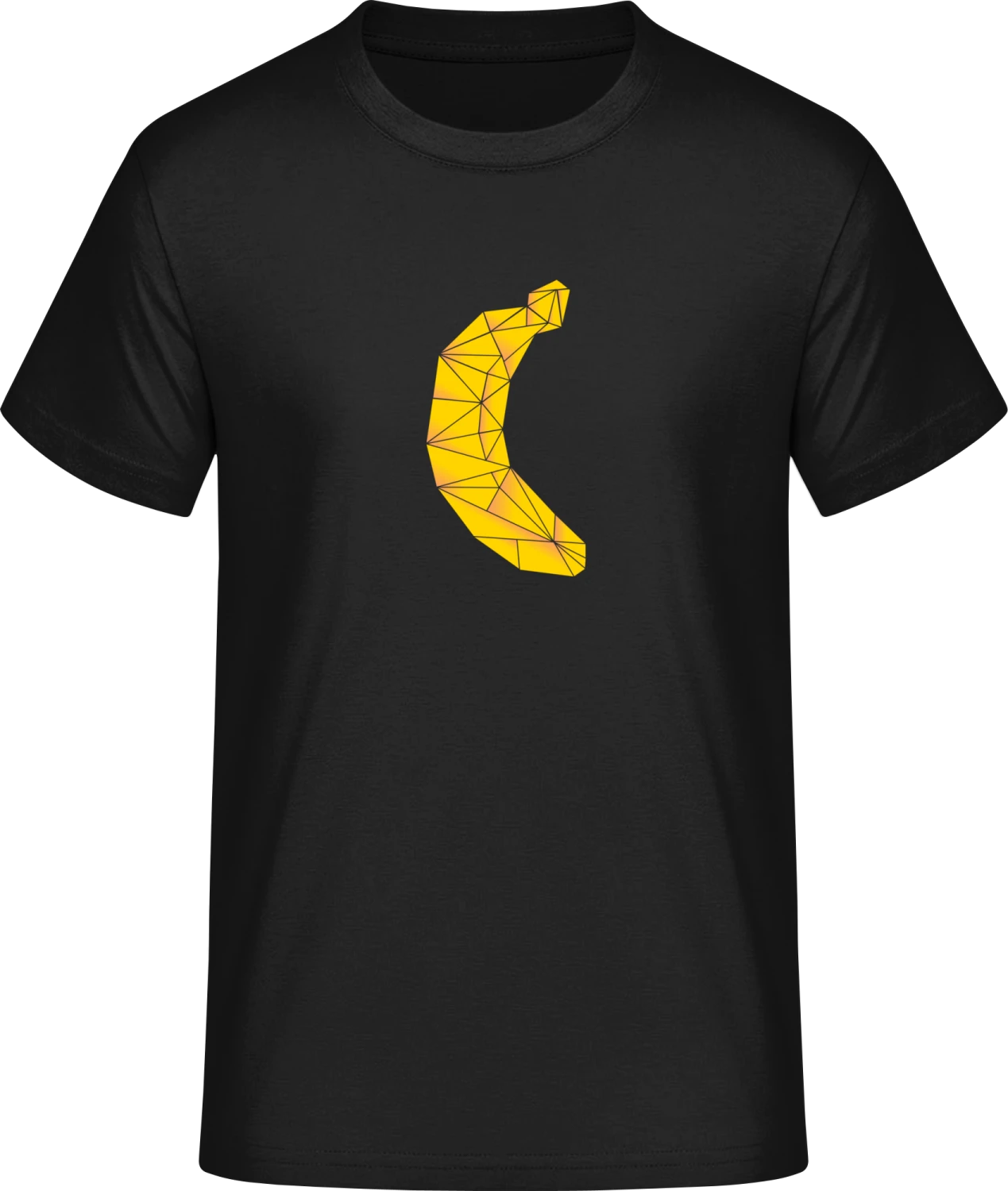 Banana Triangle Style - Front_Schwarz