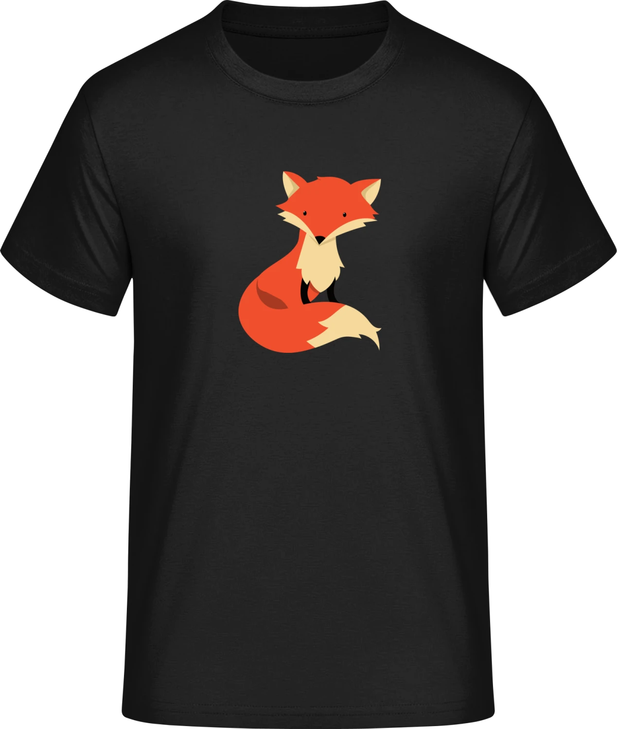 Little Fox Illustration  - Front_Schwarz