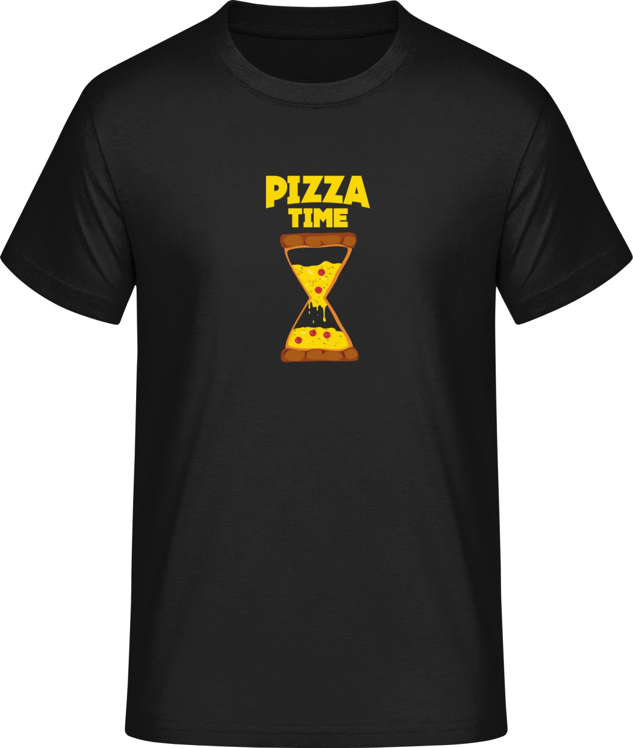 Pizza Time - Front_Schwarz