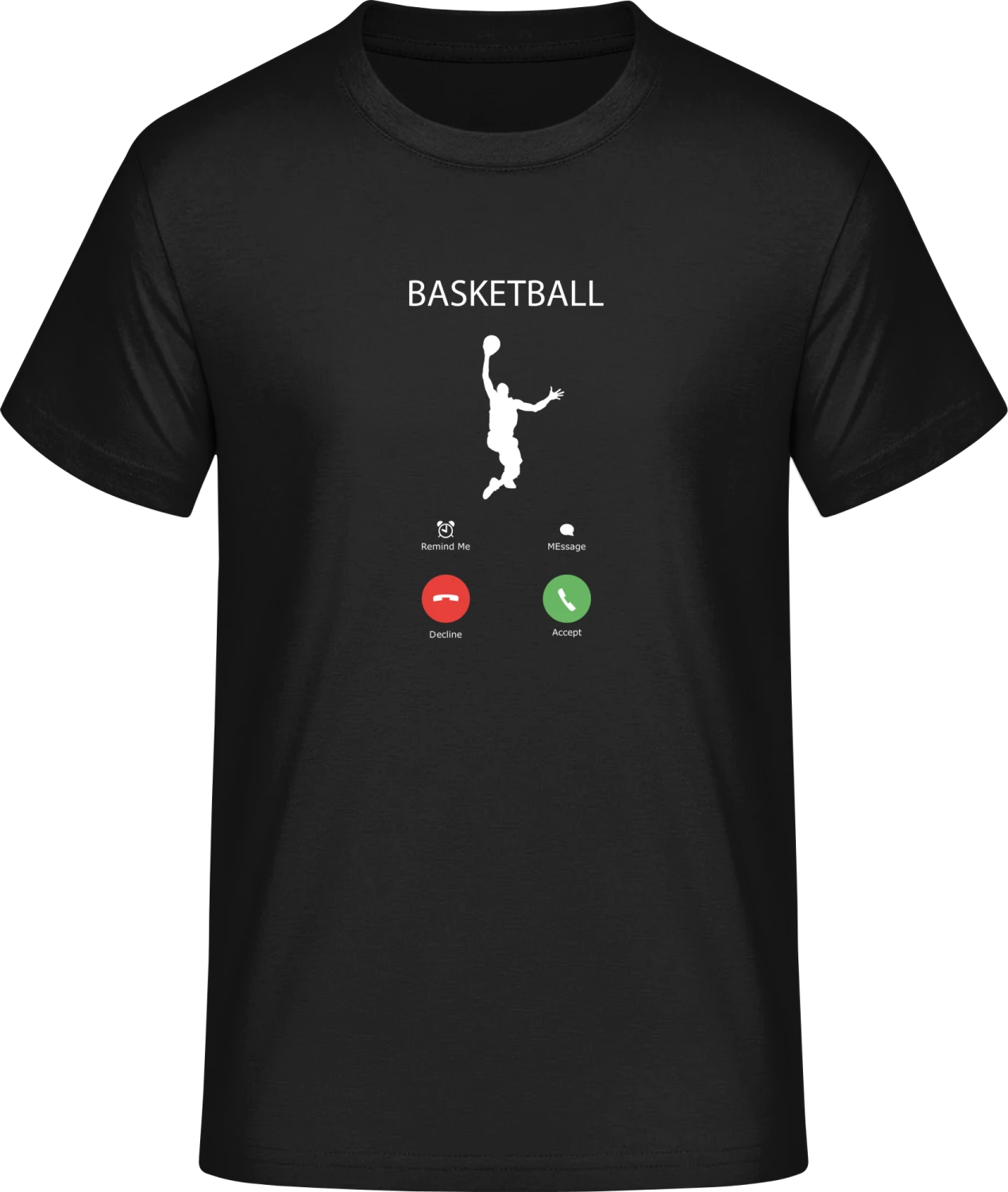 Basketball Mobile Phone - Front_Schwarz