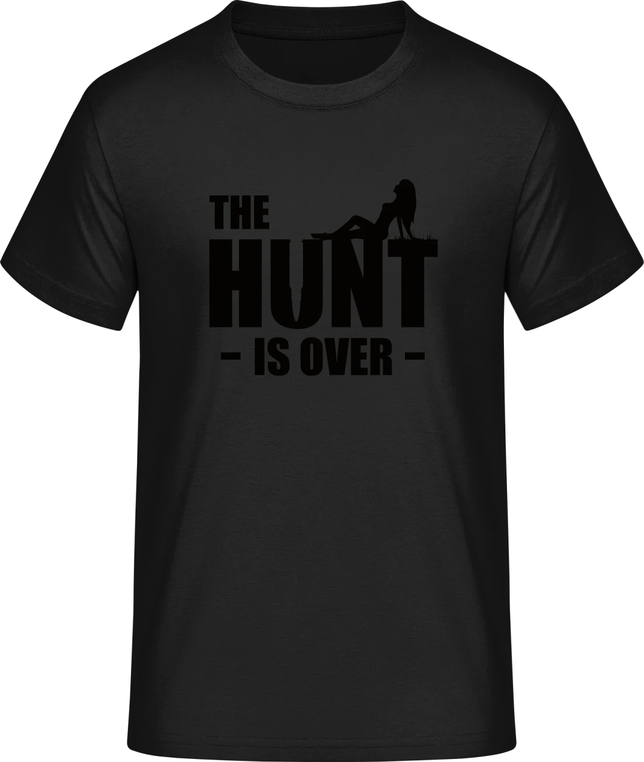 The Hunt Is Over - Front_Schwarz